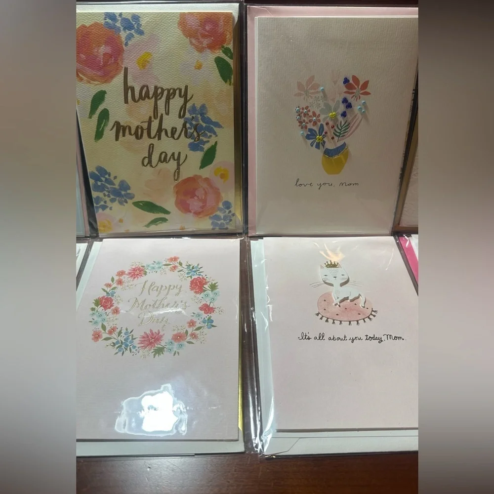 Hallmark Signature Mothers Day Cards 8 Lot